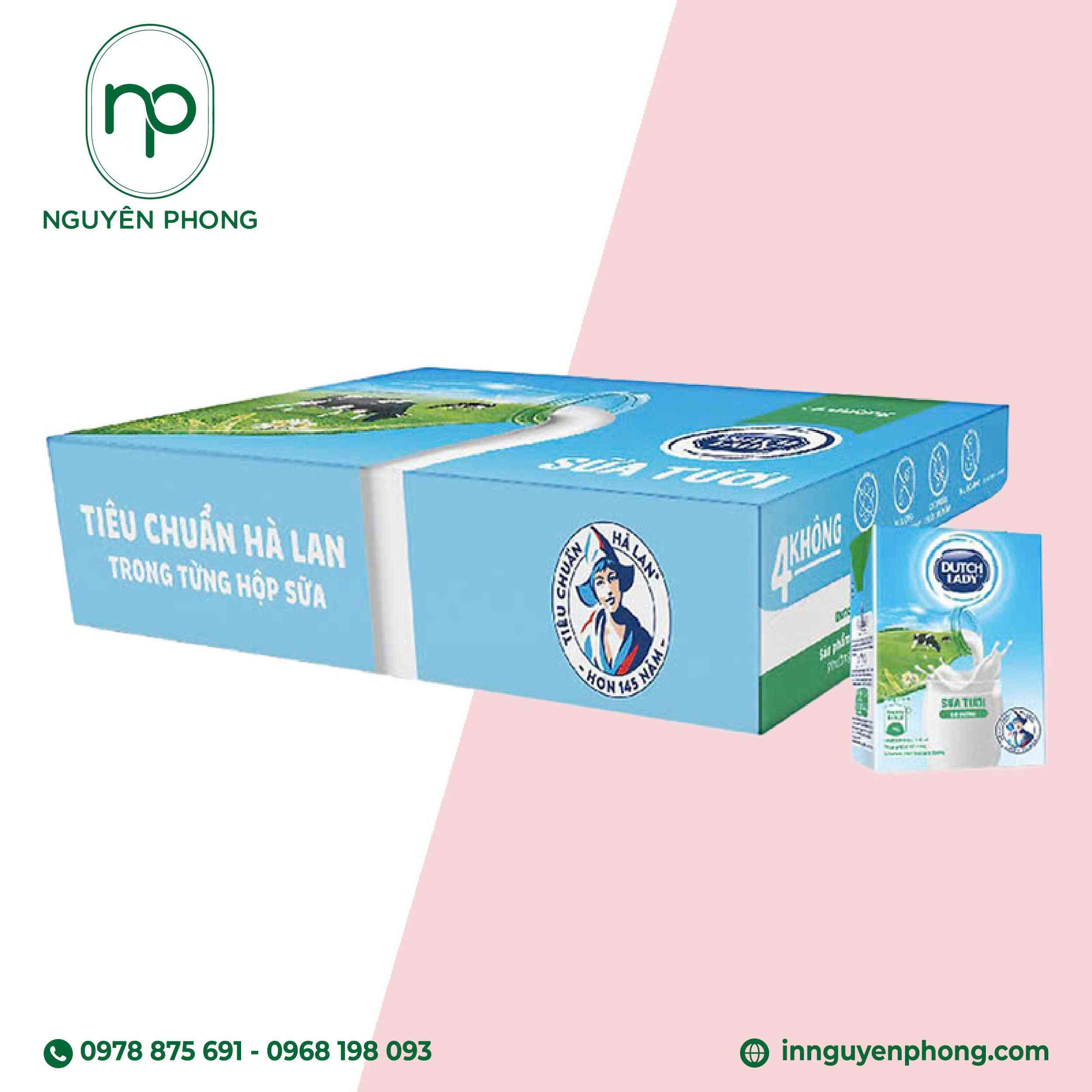 Hỗ trợ thiết kế – In thùng sữa theo yêu cầu!